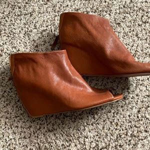 Nine West open toe booties